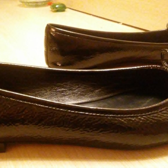 Gucci Microguccissima Patent Leather Ballet Flat with Bow size 35.5 - Picture 7 of 8